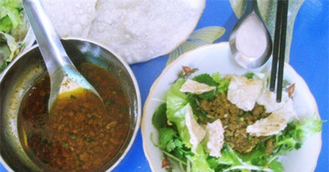 Bún rạm - thứ đặc sản làm nên danh tiếng ẩm thực Quy Nhơn