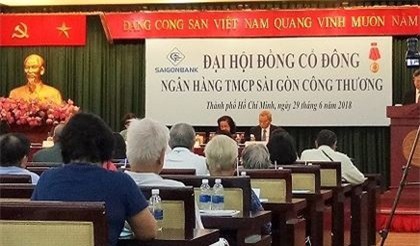 Đại hộ cổ đông Saigonbank: Mục tiêu lợi nhuận 150 tỷ đồng trong 2018 là thách thức đối với Ngân hàng