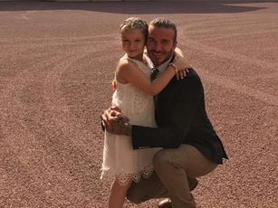 Cô út nhà Beckham nhận quà sinh nhật 7 tuổi trị giá 7.000 bảng Anh