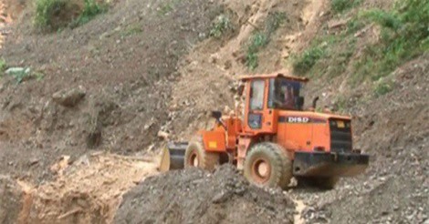 Công tác cứu trợ tại Lai Châu gặp nhiều khó khăn