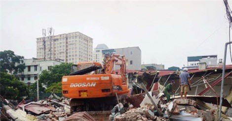 Cưỡng chế giải phóng hơn 25.000 m2 đất dự án tòa nhà hỗn hợp ở Hà Nội