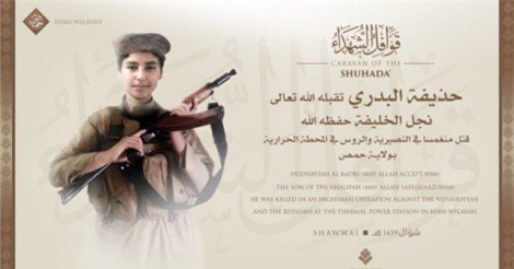 Con trai của thủ lĩnh IS Abu Bakr al-Baghdadi bị giết chết ở Syria