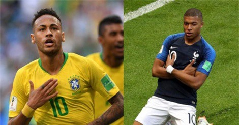 Đội hình tiêu biểu vòng 1/8 World Cup 2018: Neymar, Mbappe góp mặt