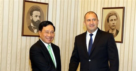 Phó Thủ tướng, Bộ trưởng Ngoại giao Phạm Bình Minh thăm chính thức Bulgari