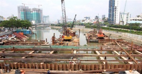 TP.HCM: “Siêu dự án” chống ngập 10.000 tỷ lùi thời điểm hoàn thành đến cuối năm 2019