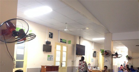 Bệnh viện đối phó với nắng nóng hoành hành