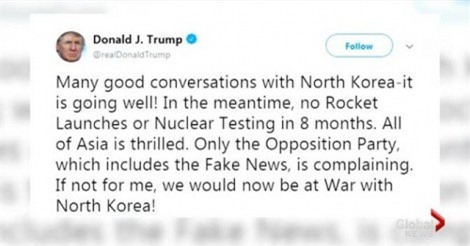 Mỹ vẫn giữ lập trường cứng rắn trong việc phi hạt nhân hóa bán đảo Triều Tiên