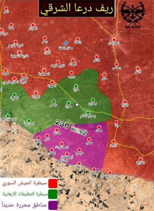 Quân đội Syria đánh bại phiến quân, chiếm 230km vuông diện tích lãnh thổ dọc biên giới