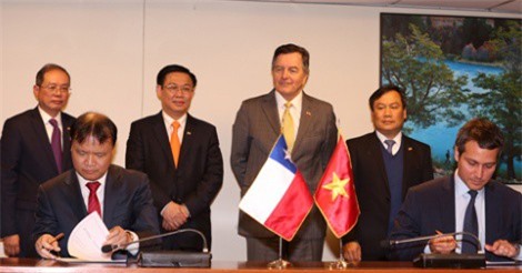 Việt Nam-Chile cùng thúc 'cỗ xe' thương mại, đầu tư