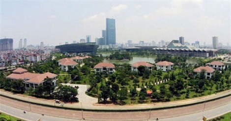 Đề xuất xây bể bơi, sân tennis trong khu biệt thự Trung tâm hội nghị Quốc gia