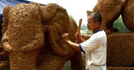 Độc đáo làng nghề chế tác đá ong Yên Mỹ