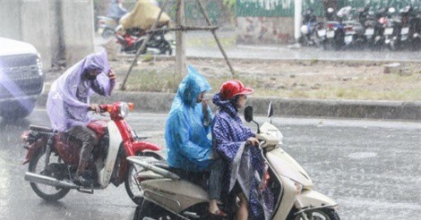 Dự báo thời tiết hôm nay 8/7: Bắc Bộ đến Thanh Hóa nguy cơ cao sạt lở đất, ngập úng do mưa lớn