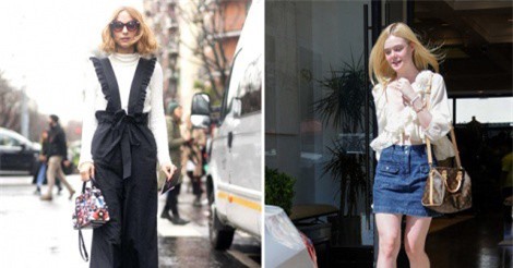 Hóa quý cô với bèo nhún độc đáo