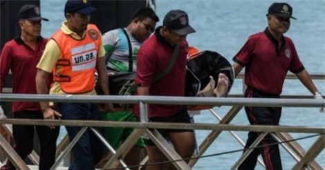 Nhà xác bệnh viện Thái Lan quá tải sau vụ chìm tàu khiến 41 người chết