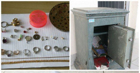 An Giang: Hai tên trộm lấy 830 triệu đồng… còn lấy thêm 10 đôi dép