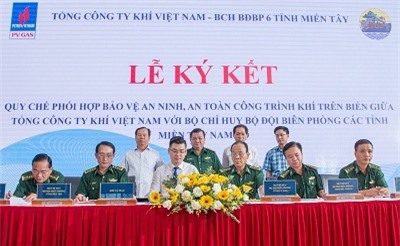 PV GAS Cà Mau: Phối hợp tốt an ninh, an toàn công trình dầu khí