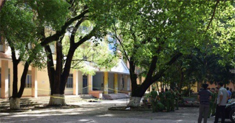 Quảng Ngãi: Người đàn ông vào trường cấp 3 nhảy lầu tự tử