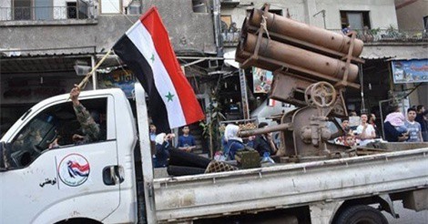 Tiến công dồn dập, quân đội Syria kiểm soát 80% diện tích tỉnh Dara'a