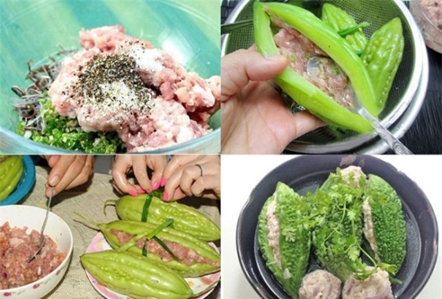 Cách làm món khổ qua nhồi thịt thơm ngon, bổ dưỡng, giải nhiệt cho mùa Hè