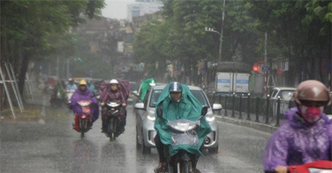 Dự báo thời tiết 15/7: Hà Nội còn mưa to 2 ngày tới