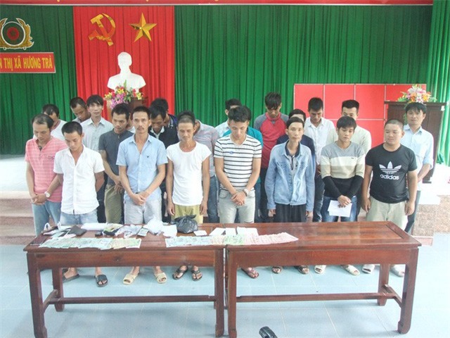 Phá điểm cá độ bóng đá, bắt 23 đối tượng