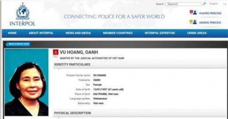 Bộ Công an truy nã quốc tế “bà trùm” ma túy là chị ruột Dung Hà