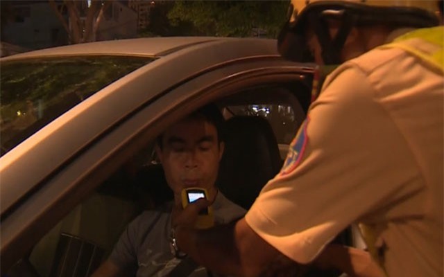 TP.HCM mở chiến dịch cao điểm kiểm tra nồng độ cồn