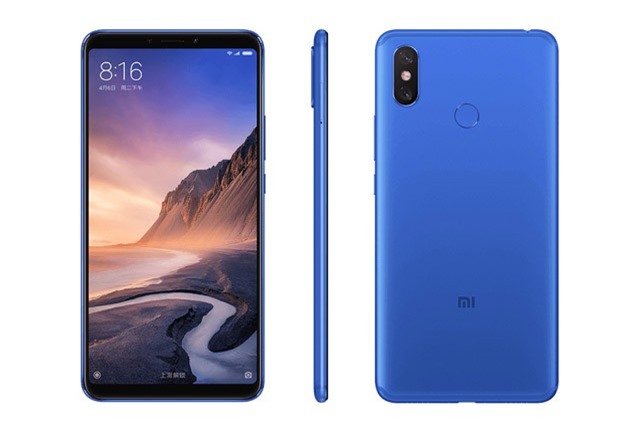 Xiaomi Mi Max 3 ra mắt: Màn hình 6,9 inch, chip S636, RAM 6 GB, pin 5.500 mAh