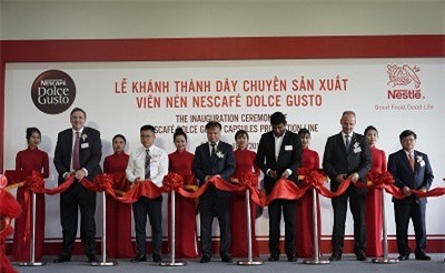 Nestlé Việt Nam khánh thành dây chuyền sản xuất viên nén cà phê cao cấp