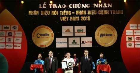 Nhãn hàng sữa Cô Gái Hà Lan đạt Top 10 nhãn hiệu nổi tiếng Việt Nam năm 2018