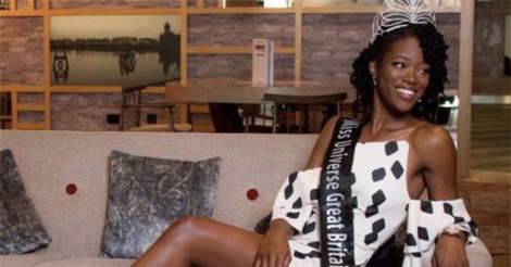 Cô gái gốc Phi đầu tiên trong lịch sử đăng quang Hoa Hậu Hoàn Vũ Anh