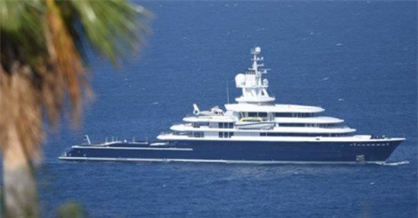 Vợ chồng tỷ phú Nga tranh nhau du thuyền 500 triệu USD sau li dị