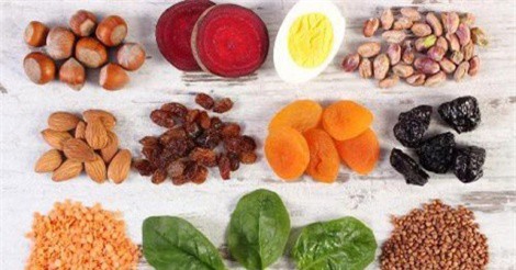 6 loại thực phẩm bổ sung sắt cho cơ thể
