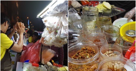 Khu bánh tráng trà chanh 'chém gió' đêm mới nổi ở Sài Gòn