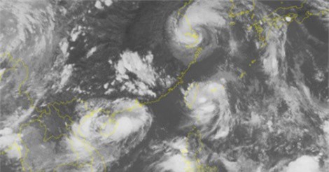 Áp thấp nhiệt đới giật cấp 9 có thể ảnh hưởng đến miền Bắc nước ta