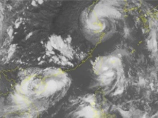 Áp thấp nhiệt đới giật cấp 9 có thể ảnh hưởng đến miền Bắc nước ta