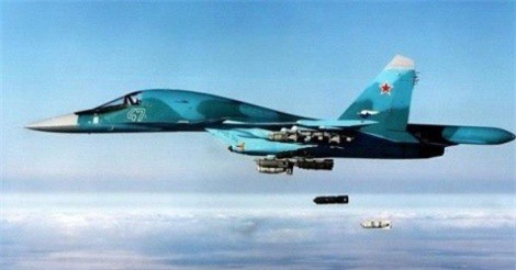 Chiến cơ Nga phá nát pháo đài IS ở Tây Nam Syria
