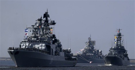 Hải quân Nga tăng uy lực bằng việc bổ sung 49 tên lửa và 3 tàu chiến tối tân