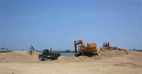 Phú Yên sẽ đấu giá khai thác cát