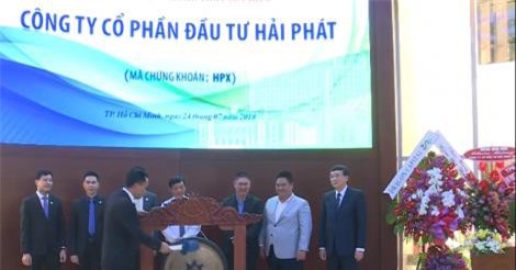Nhà phát triển bất động sản Hải Phát chào sàn HOSE
