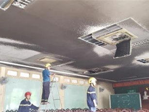TP. Huế: Cháy hội trường Đại học Y Dược