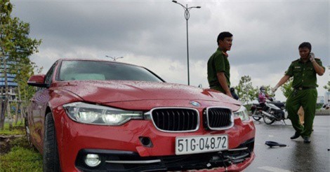 TP.HCM: Một phụ nữ tử vong sau cú va chạm với ô tô BMW