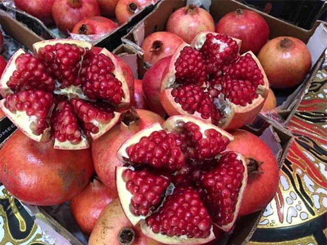 Xôn xao lựu Peru khổng lồ gần 300.000 đồng/quả