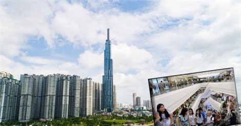Khai trương Vincom ở tòa tháp cao nhất Việt Nam