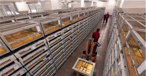 Kho vàng khổng lồ gần 2.000 tấn của Nga