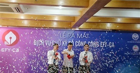 Thêm 1 doanh nghiệp “tham chiến” thị trường chứng thực chữ ký số công cộng