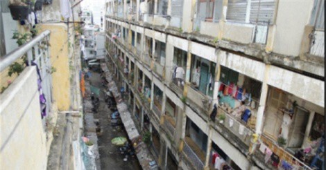 TP.HCM: Khẩn trương di dời dân ở 15 chung cư hư hỏng nặng
