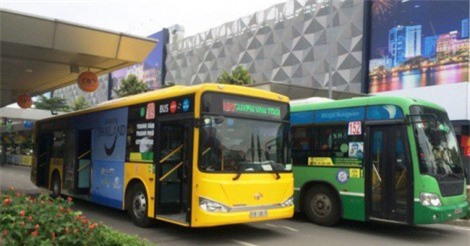 Đề xuất làn đường riêng cho xe bus trong sân bay Tân Sơn Nhất