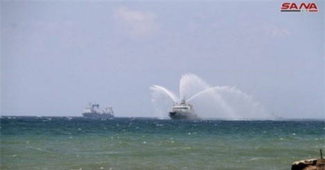 Lực lượng Nga tại Syria phô diễn sức mạnh nhân dịp lễ kỷ niệm Ngày Hải quân