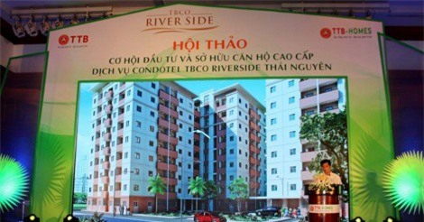 TTB Group: Hội thảo Cơ hội đầu tư và sở hữu căn hộ cao cấp, căn hộ khách sạn Khu đô thị TBCO RIVERSIDE (Thái Nguyên)